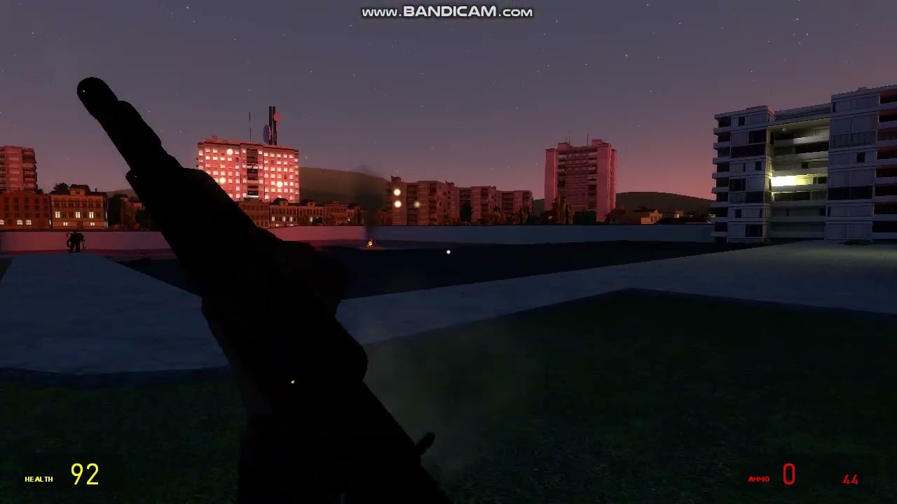 running from zombies