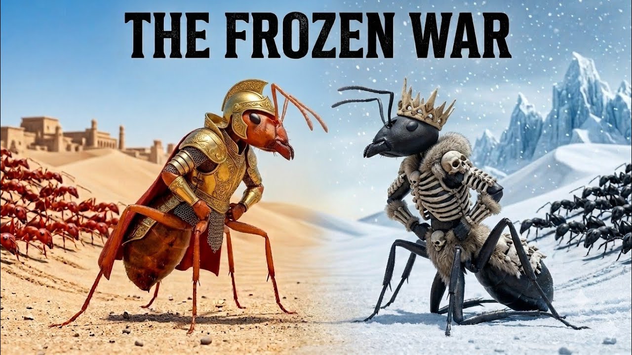 🚀 The Frozen Ant War | Ice Ant Kingdom vs Red Ant Empire | Epic Ant Animation