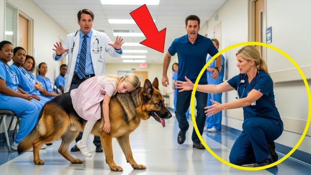 Police Dog Walks Into Hospital with a Wounded Little Girl &ndash; No One Could Believe What Followed!