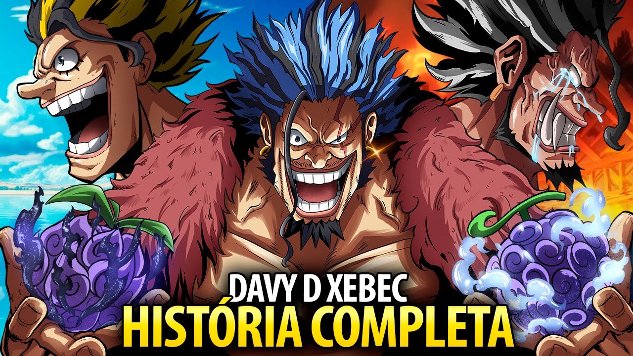 A HISTÓRIA COMPLETA DE ROCKS D XEBEC - O PIRATA MAIS FORTE DE ONE PIECE E PAI DE BARBA NEGRA!!!