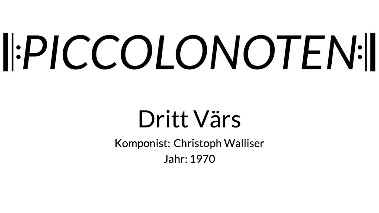 Dritt Värs