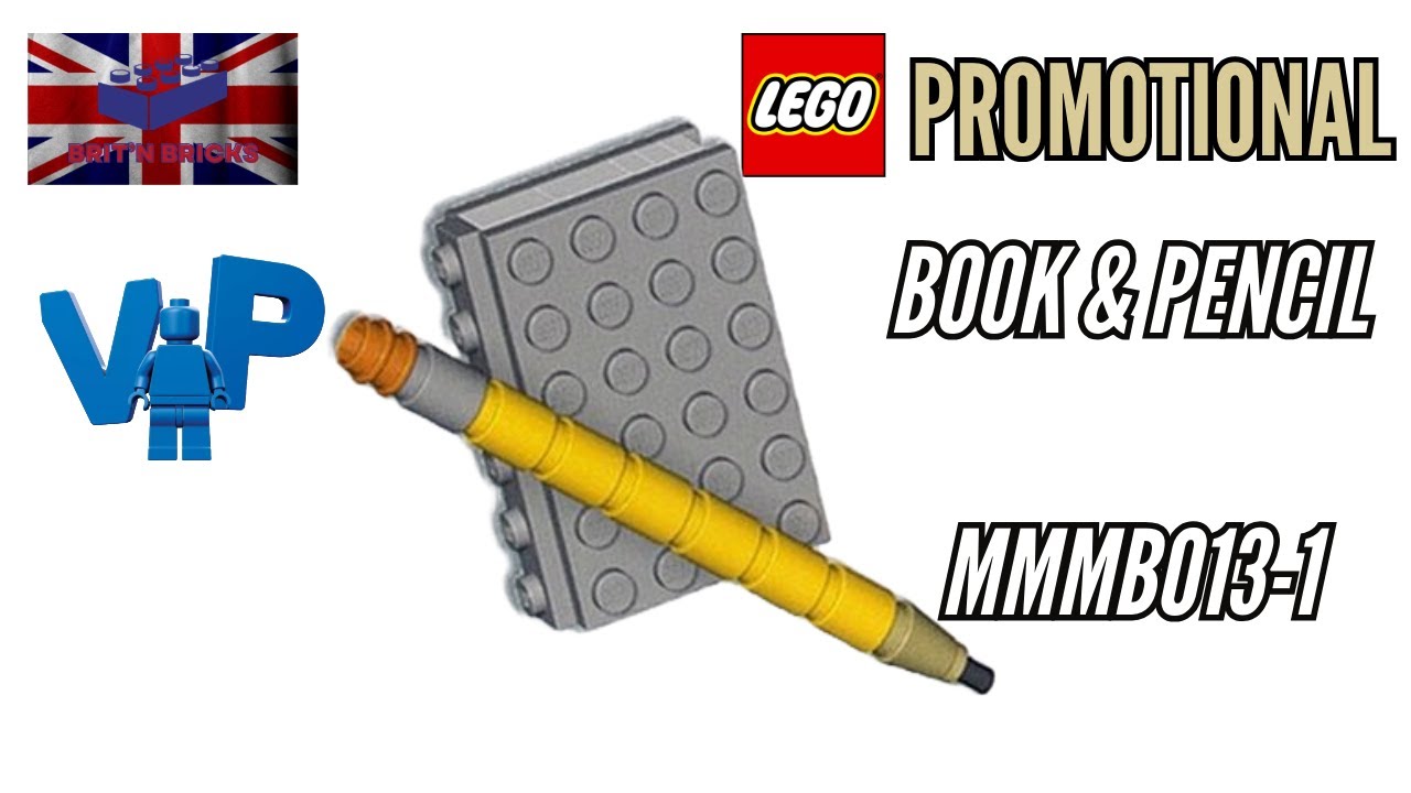#LEGO #VIP November 2009 Book & Pencil #MMMB013-1 build guide