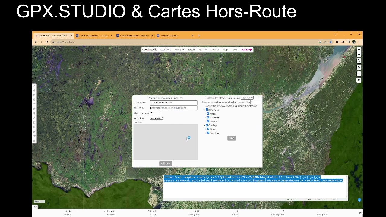 GPX.STUDIO & Cartes Hors Routes