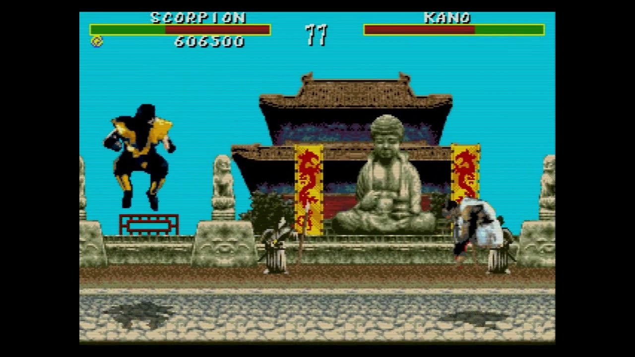 Mortal Kombat [Scorpion] Very Hard (Sega Genesis)