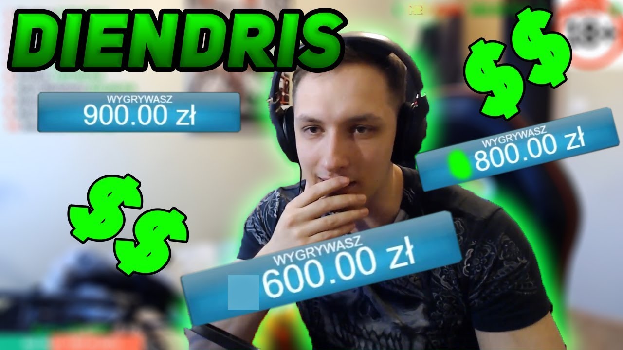DIENDRIS WYGRYWA OGROMNE PIENIADZE NA RULETCE