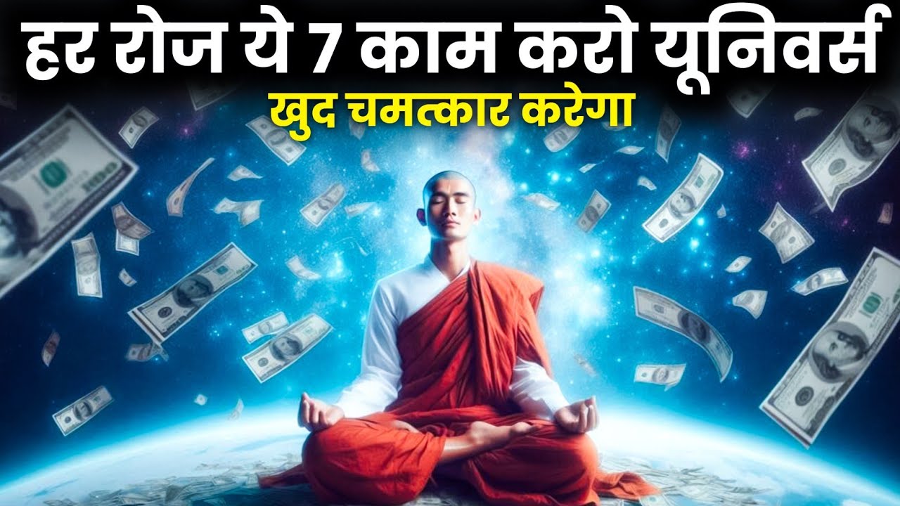 हर रोज यह 7 काम करो | यूनिवर्स खुद चमत्कार करेगा | Power Of Universe | Manifestation Techniques
