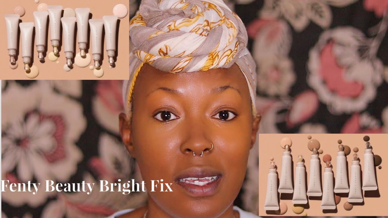 Fenty Beauty Bright Fix Eye Brightener Review and || Honey Mustard and Toffee || That's So Letitia