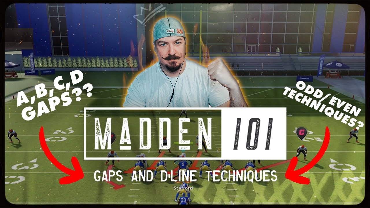 Madden 101 ep. 2 - Techniques & 1-Gap vs. 2-Gap Defenses