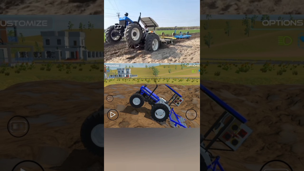 Nehru Deswal ke upar Se utha liya New Holland 3630 #shorts #viralshorts