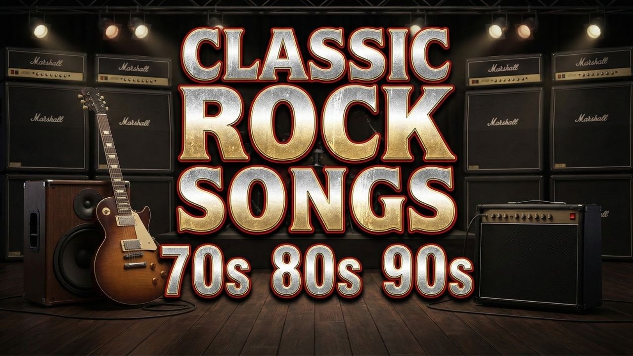 Classic Rock Golden Hits 📀 Most Popular Rock Songs ⚡ 70s 80s 90s Hits