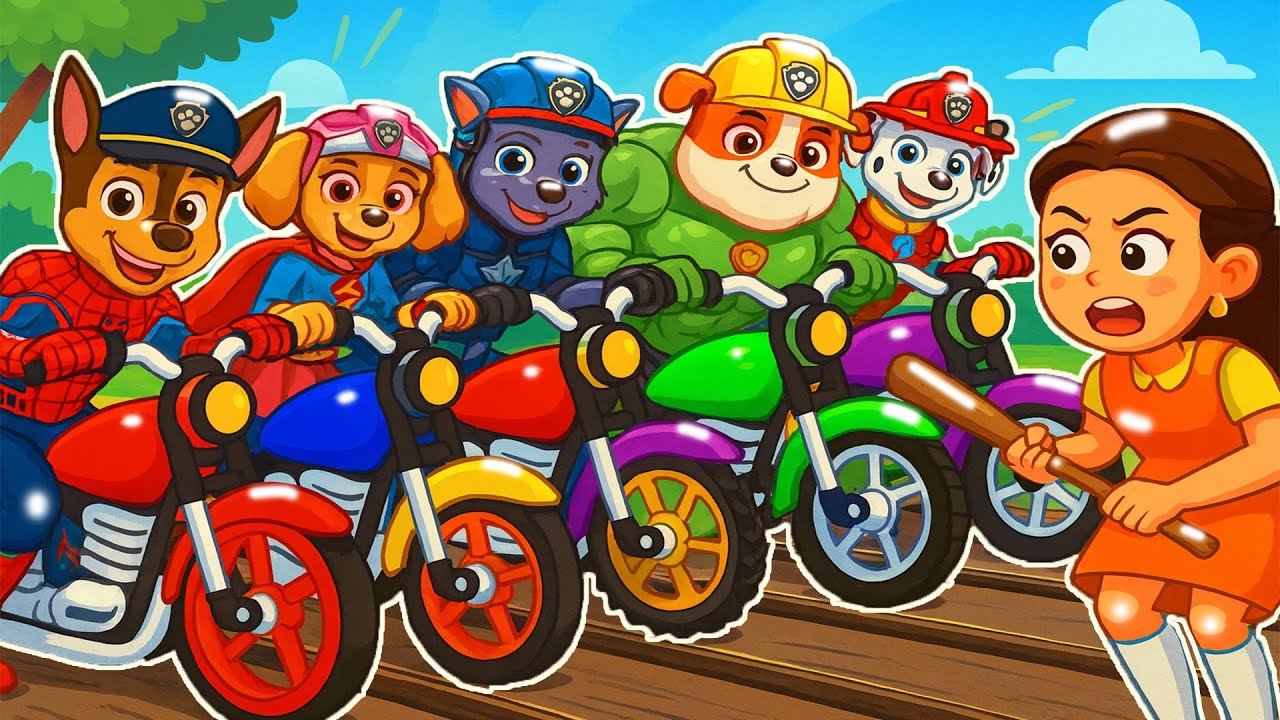 Ayuda a Spider-Man CHASE a Completar el Desafío de Carreras | PAw PaTrol en Español