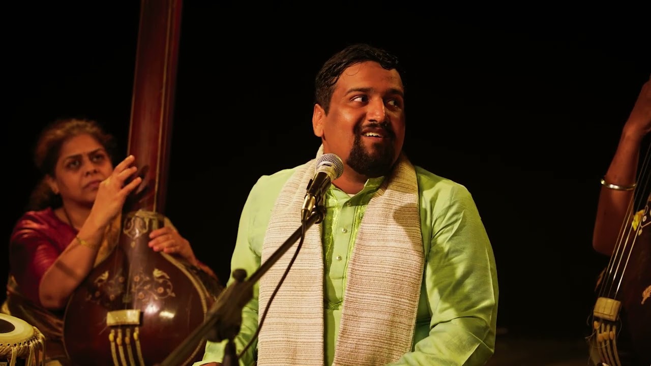 MILAP RANE SINGING RAGA BAGESHRI, AHIMOHINI & GARA JUNGLA. CURATED BY MIHIR THAKORE
