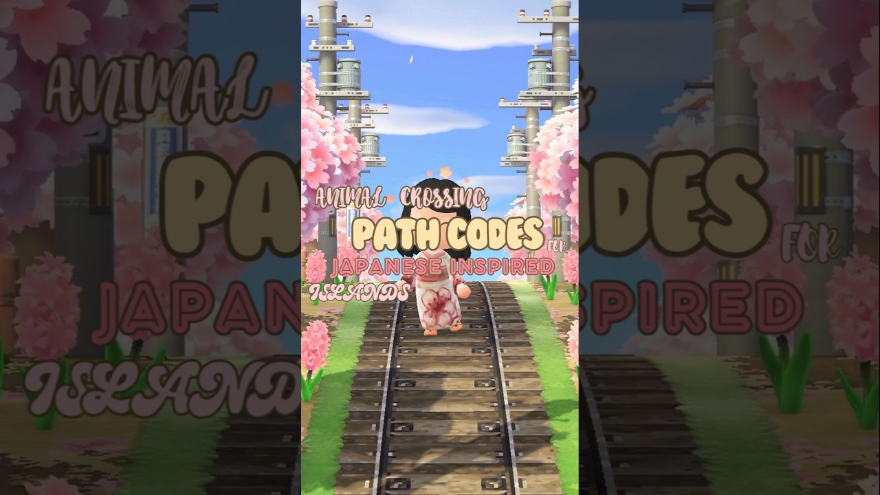 🌸🍙🍡 Path Codes for Japanese Inspired Islands ♡ Animal Crossing Inspo Series 🌸🍙🍡 