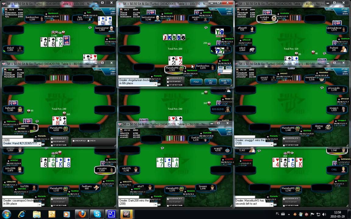 Sesja online 6+0.50$ Turbo 9os. by Marselius 4/7