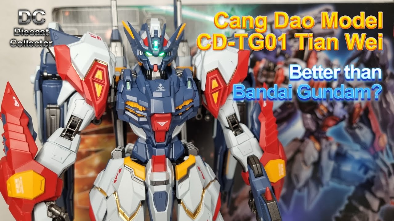 CangDao Model CD-TG01 - Tian Wei - 1/100 Diecast - Full Review