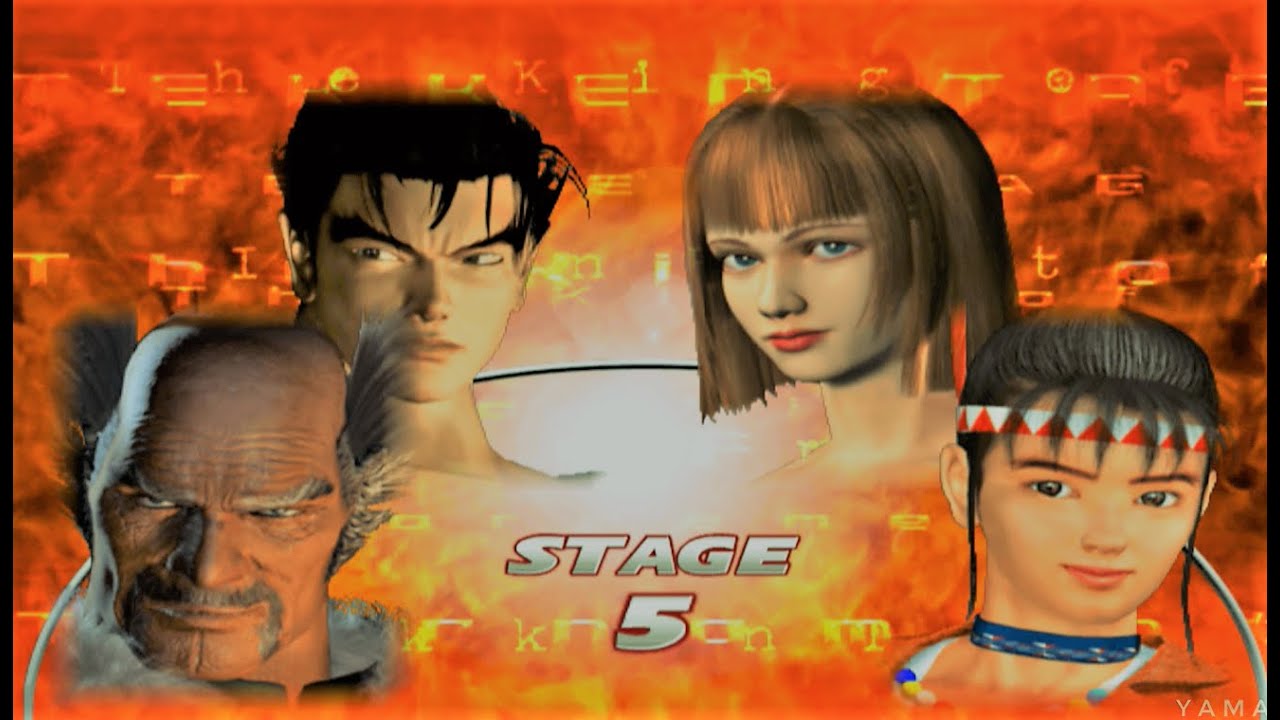 TEKKEN TAG TOURNAMENT | JIN & HEIHACHI | TAG BATTLE | FULL MATCH WITH ENDING | HD 60FPS