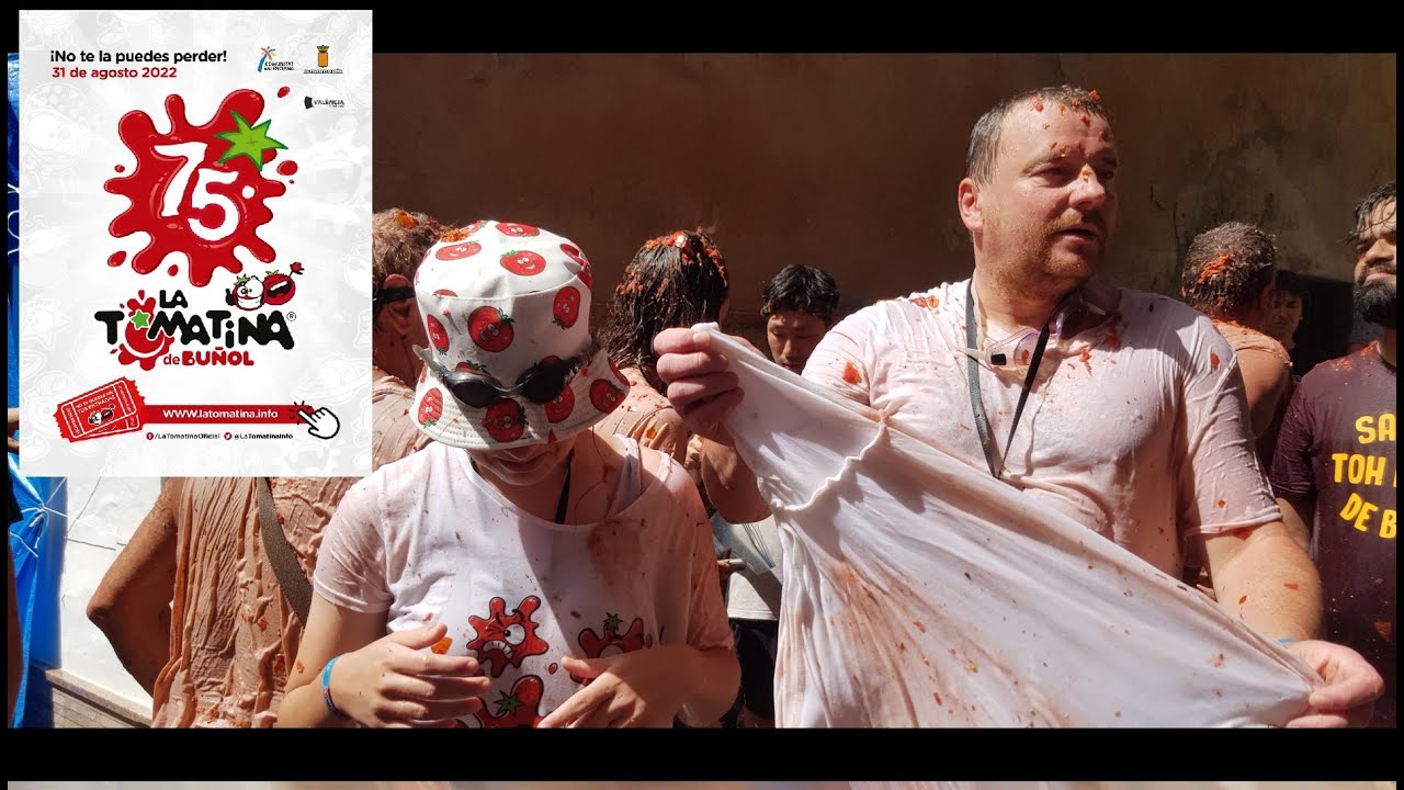 la Tomatina 2022 - Czyli 75 edycja bitwy na pomidory okiem uczestnika