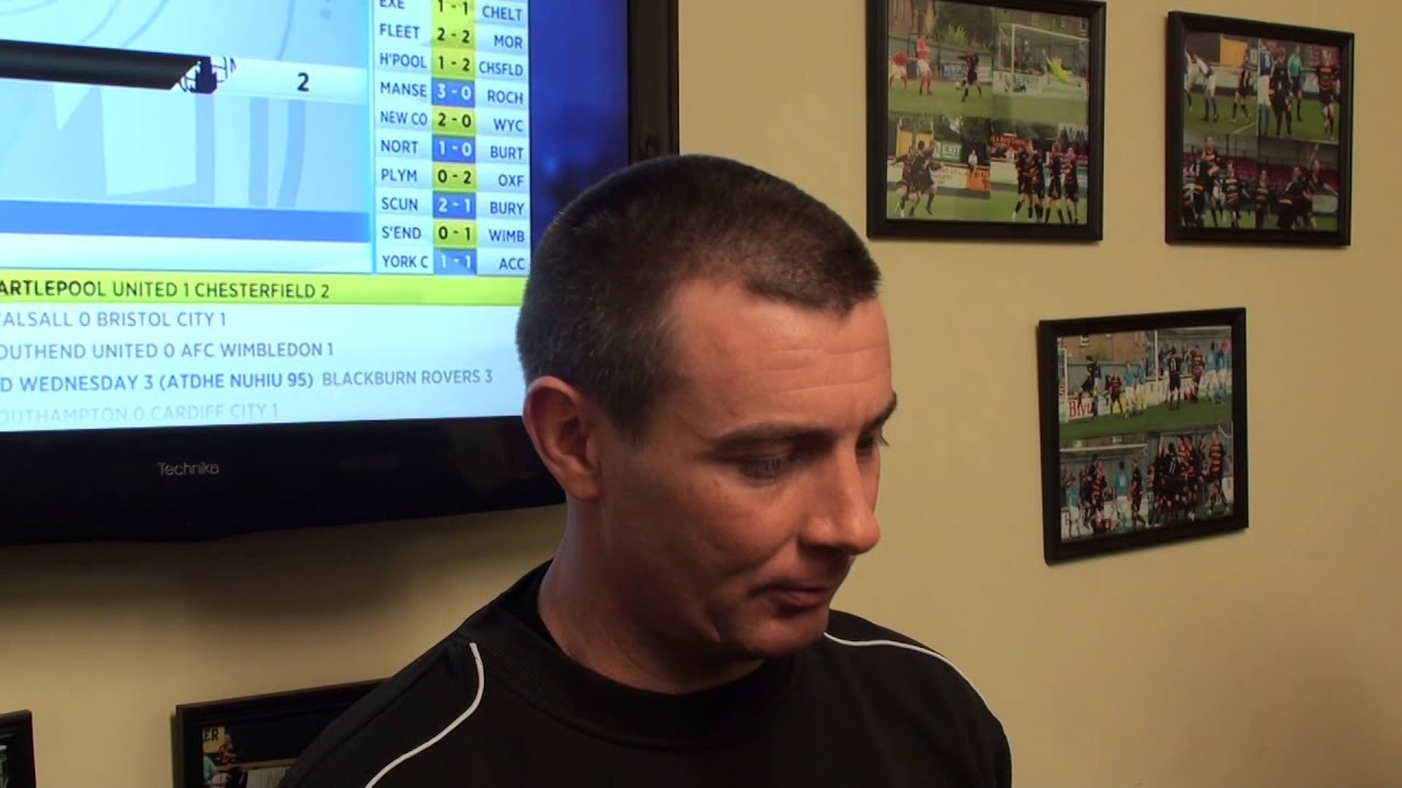 Alloa v Morton, 12/4/14, Barry Smith post-match