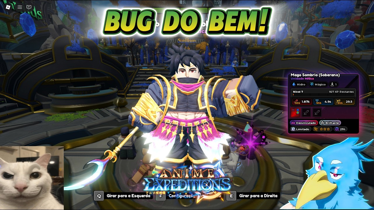 BUG ANIME EXPEDITIONS! ENSINANDO COMO BUGAR O DARK MAGE!