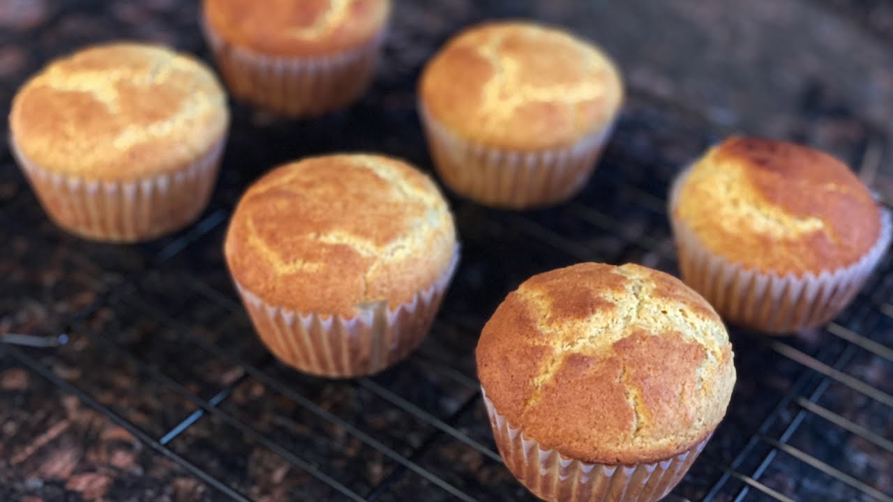 [Sourdough Discard] Corn Bread / [버리는 발효종] 콘브레드 (CC/자막)