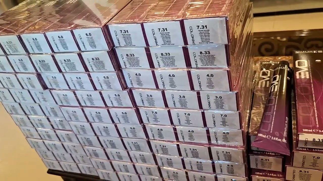 My new stocks selective professional hair colours#hair #viralvideo