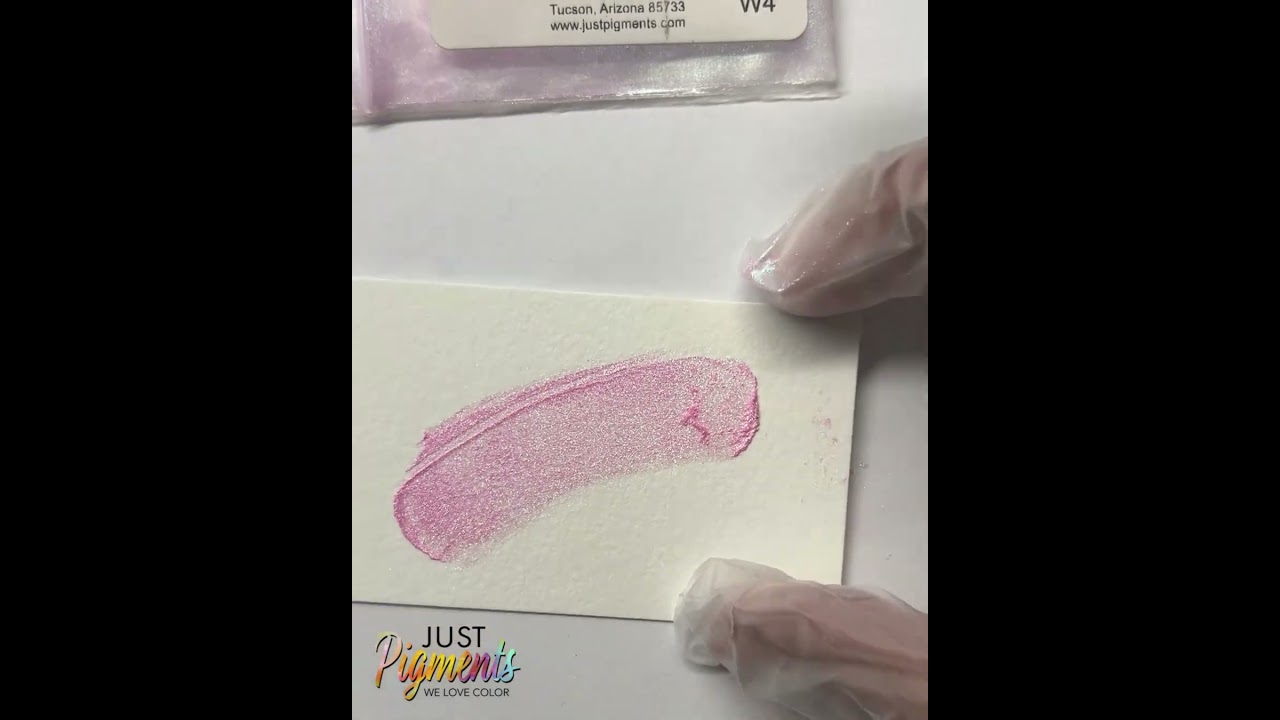 Check out one of our most popular Color Shift pigments, Pink Gold Green! Dry usage.