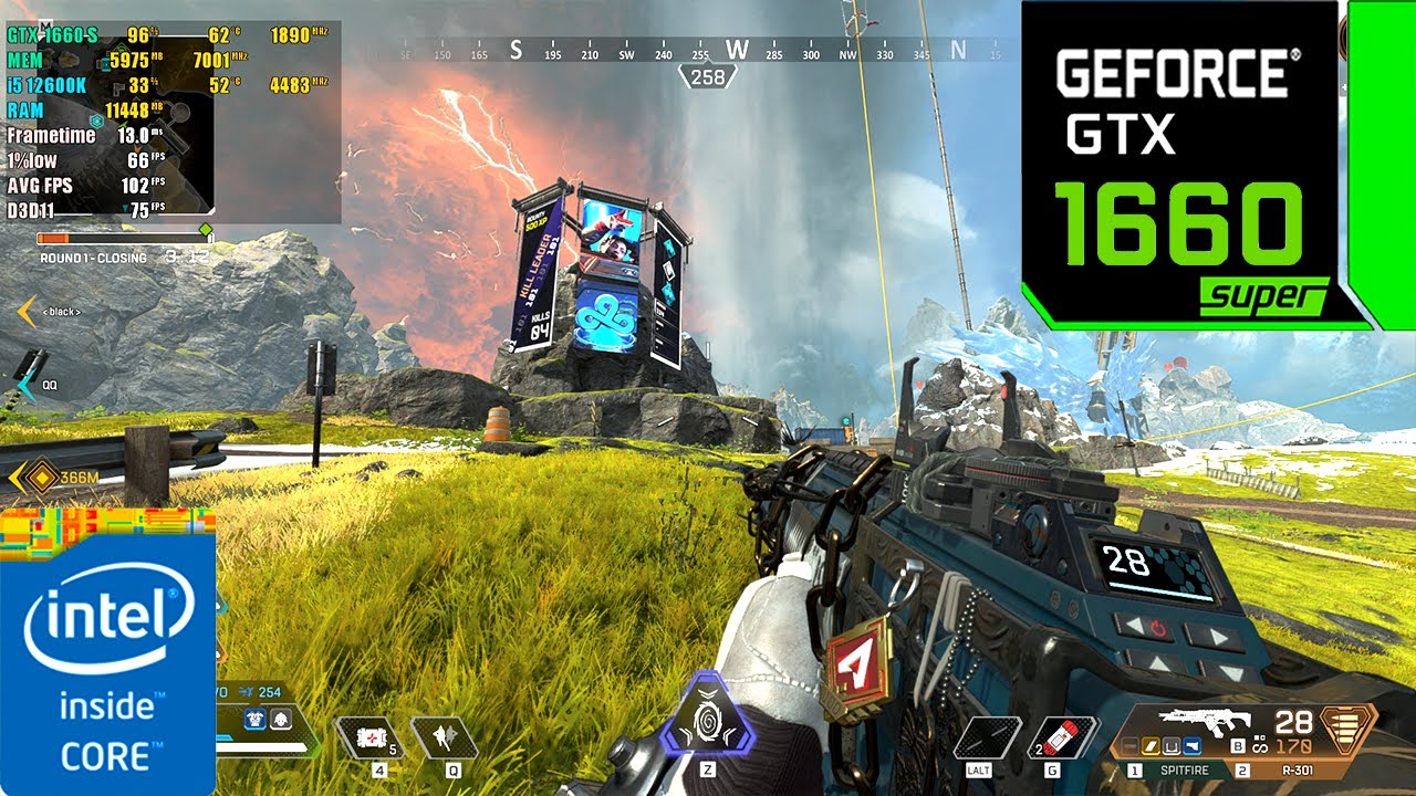 Apex Legends : GTX 1660 Super 6GB ( Ultra Graphics )