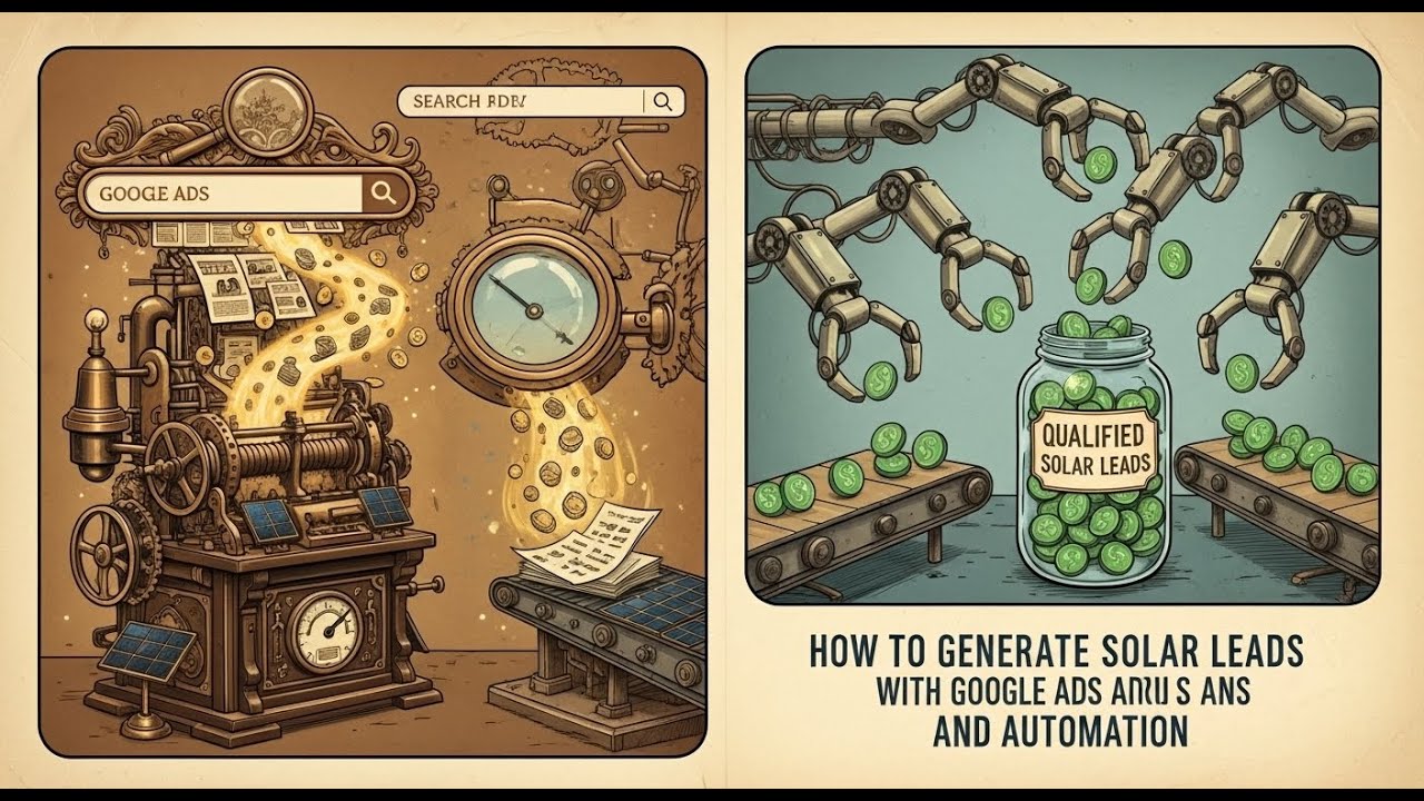 How to Generate Solar Leads with Google Ads and Automation