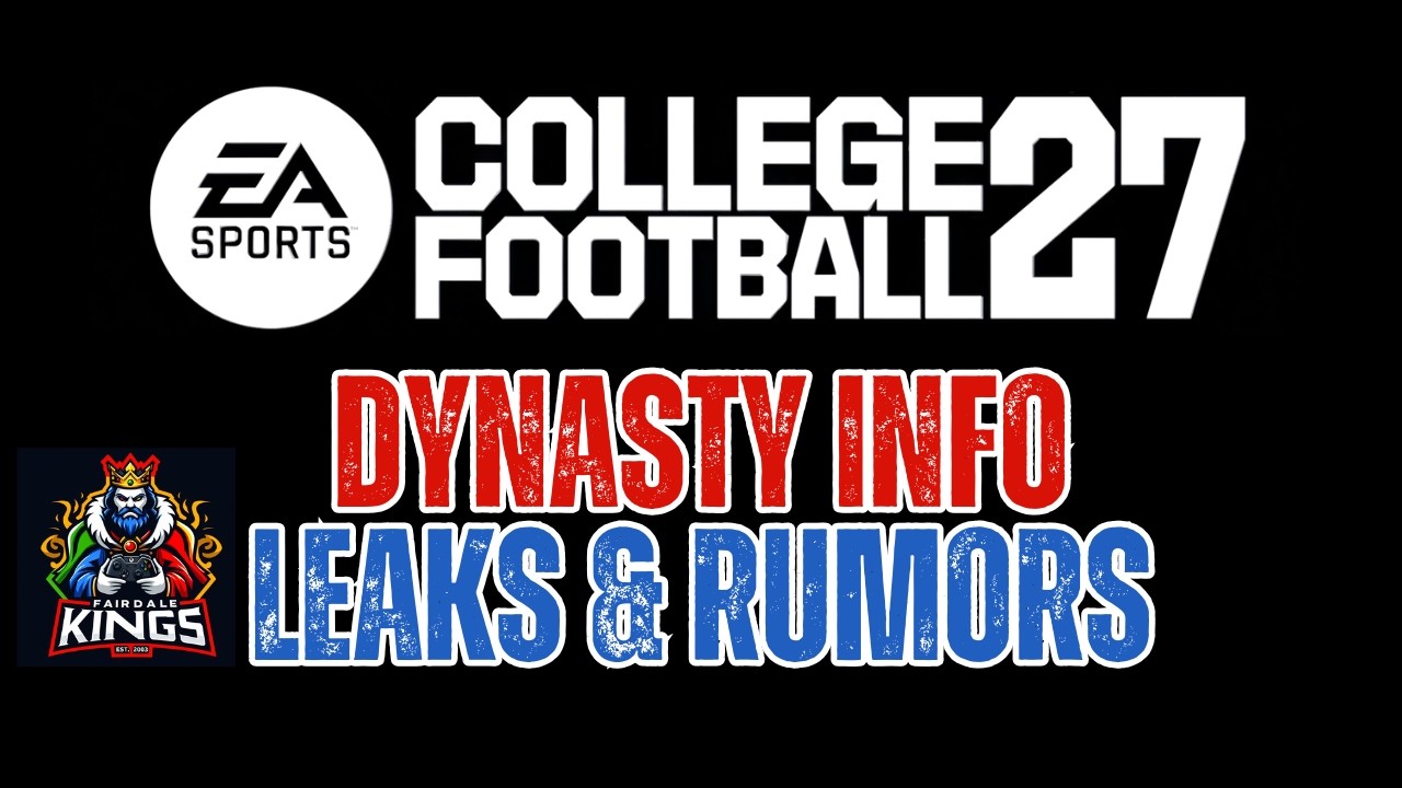 College Football 27: Dynasty Mode Leaks & Rumors