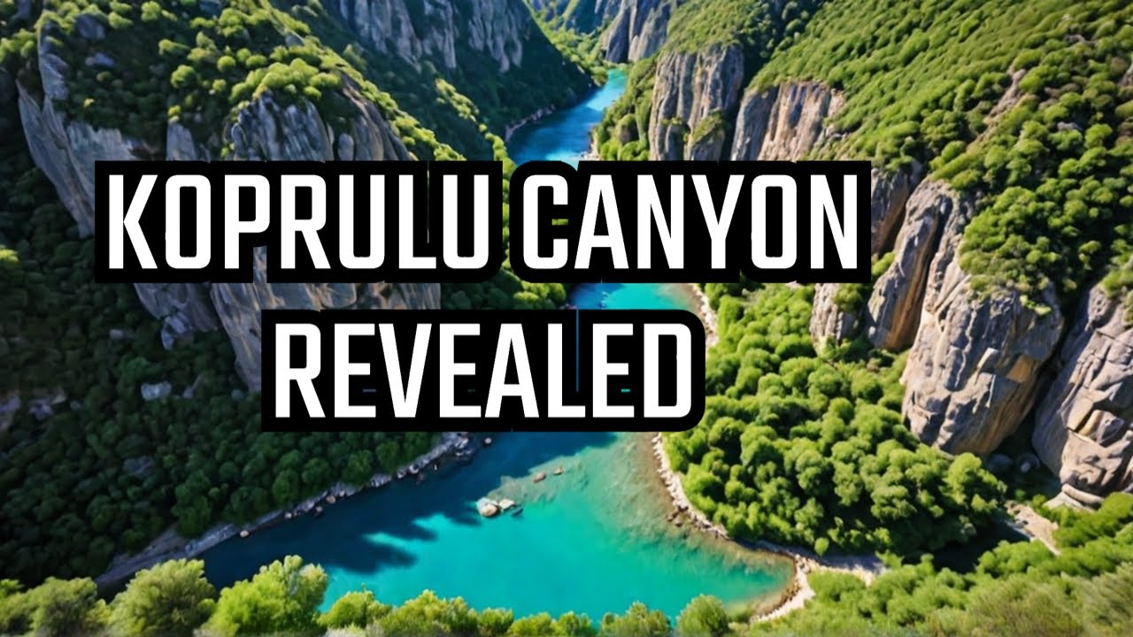 Каньон Кёпрюлю, прогулка на лодке, Национальный парк водопадов (Анталия, Турция)