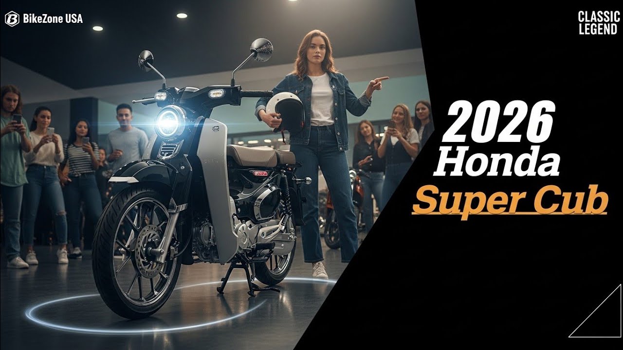 🔥 2026 Honda Super Cub | Legendary Mileage & Classic Design Returns!FINALLAY LAUNCH