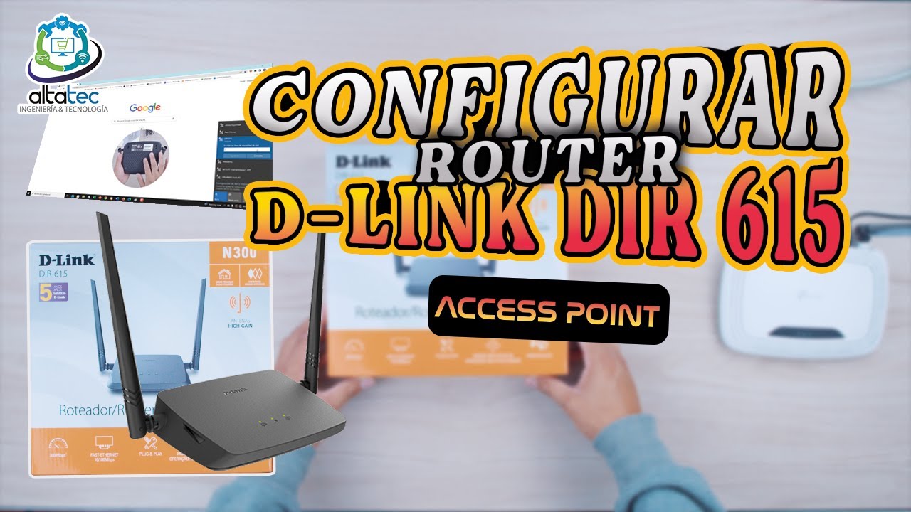 Como CONFIGURAR EXTENSOR DLINK N300 (DIR-615) en Modo ACCESS POINT (Paso a Paso)