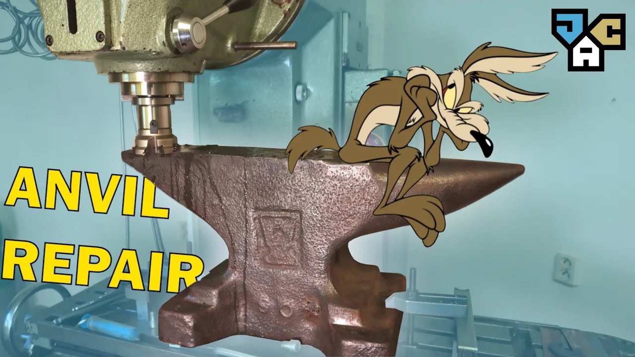 Repairing Century Old Anvil / derusting , resurfacing and painting