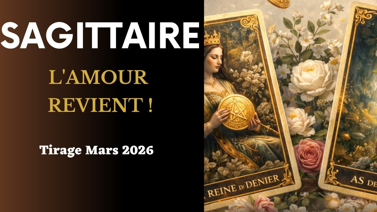 SAGITTAIRE MARS 2026 I C'EST ENFIN FINI ! Le Contrat que vous attendiez 📜✨(Amour travail et argent )