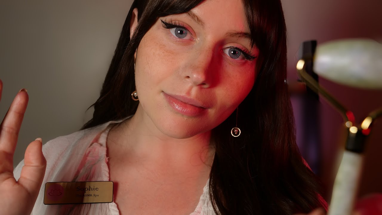ASMR Tingle Spa Relaxing Facial Treatment 💆‍♀️ (Pampering & Personal Attention for Sleep)