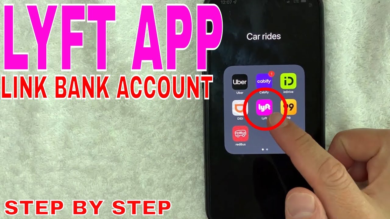 ✅  How To Link Connect Bank To LYFT App 🔴
