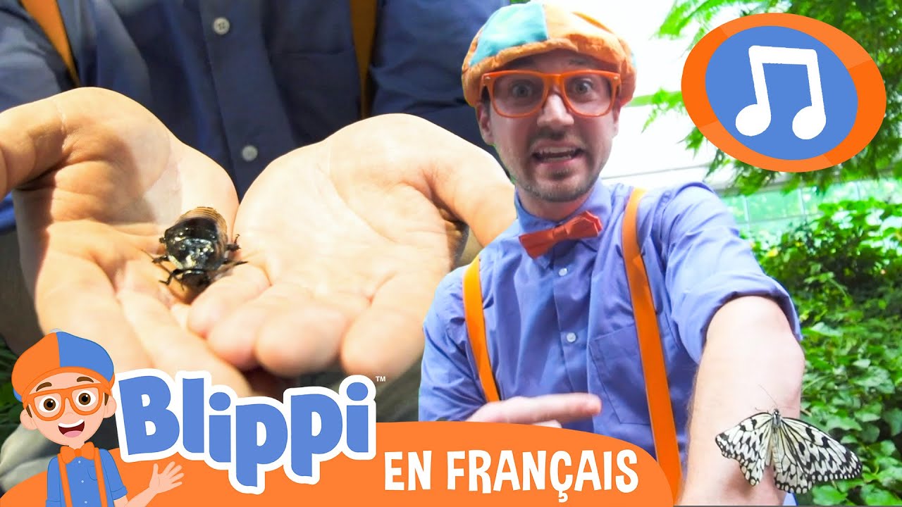 La Chanson Du Musée Des Sciences | 🎵Blippi en Français -  Chansons pour enfants