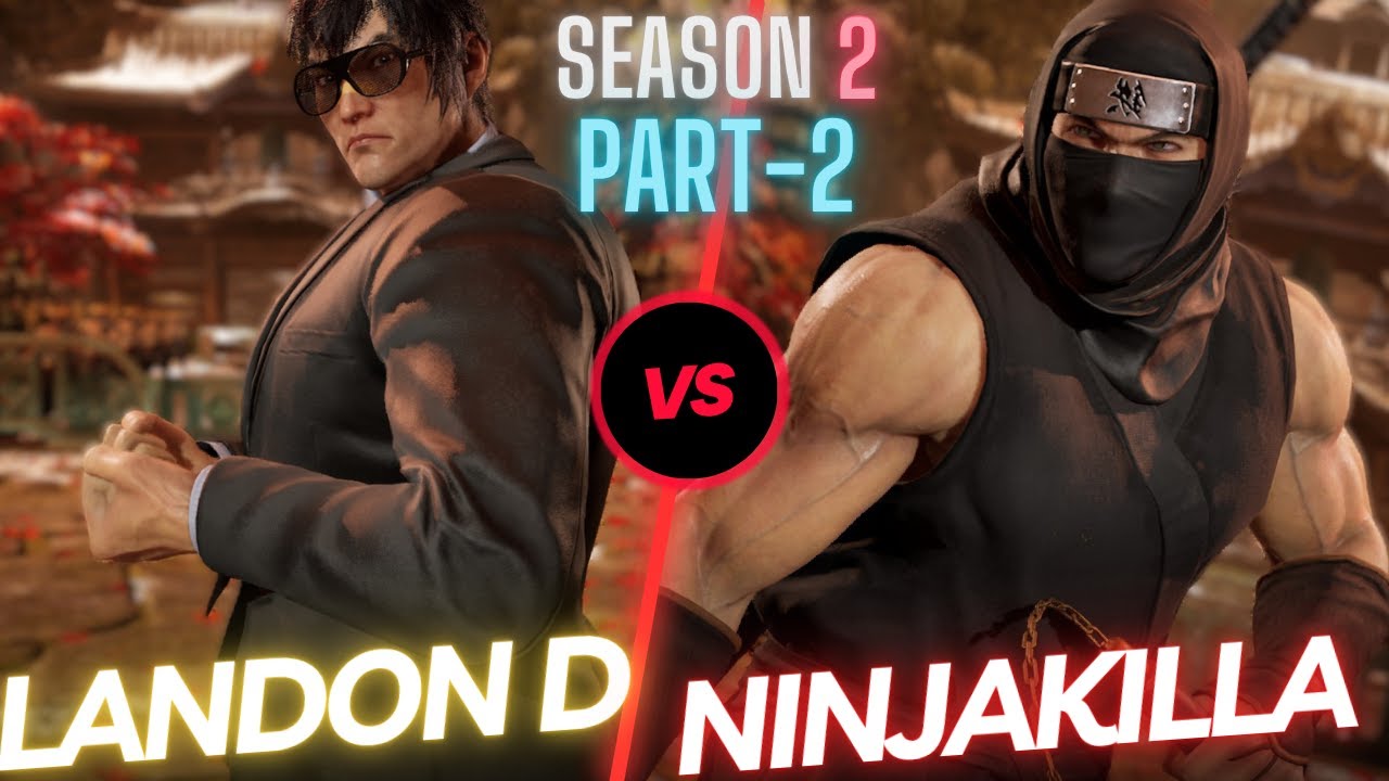 Tekken 8 | NinjaKilla (Law) VS Landon D (Law) Part-2 Player Match