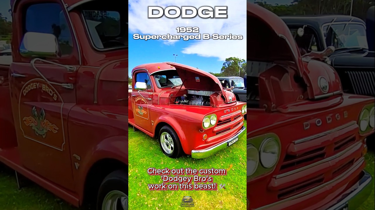 DODGEY BRO'S! 🛠️ Supercharged 1952 Dodge Pickup Truck