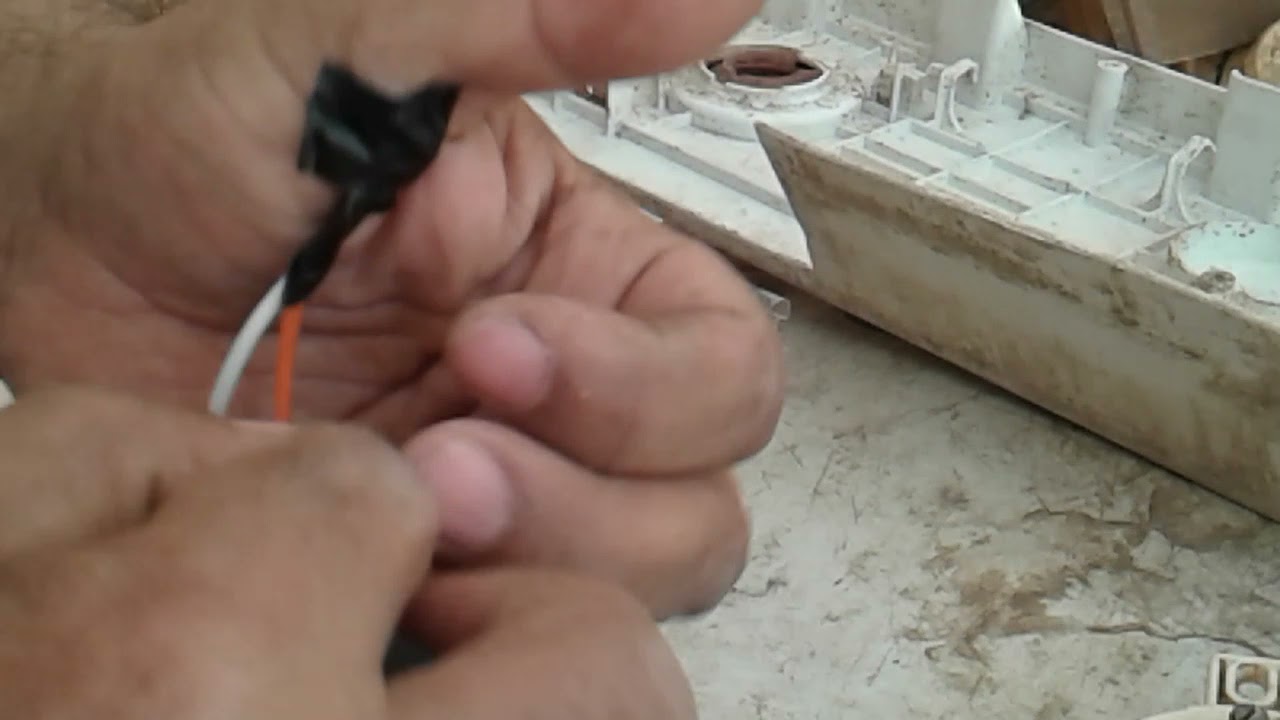تركيب مفتاح التجفيف للغساله هاف توشيبا