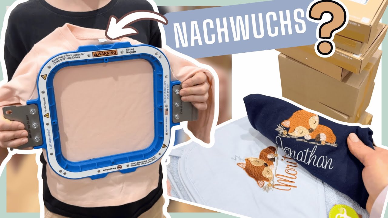 WV#28 LETZTES VIDEO //Ich höre auf? 😢 Mein Sohn übernimmt das Stickatelier👦🏻
