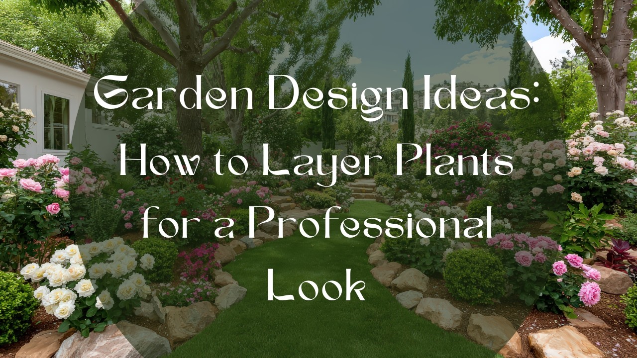Garden Design Ideas: How to Layer Plants for a Professional Look
