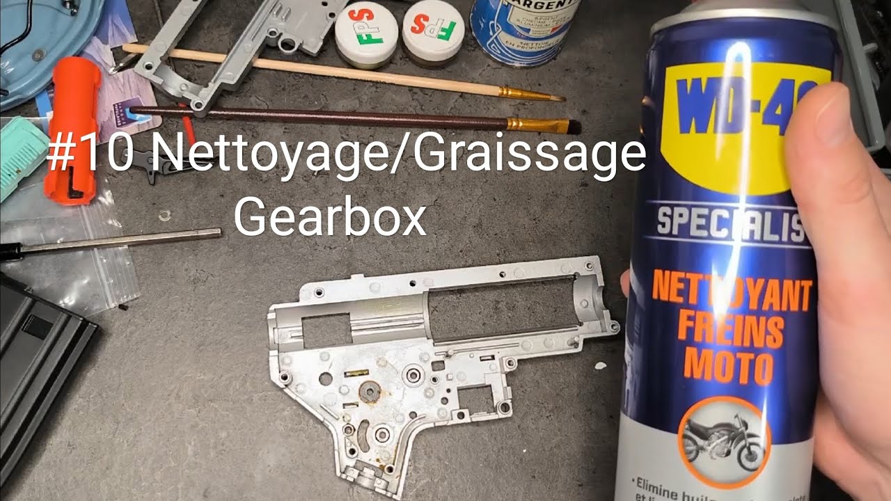 Airsoft - Nettoyage/Graissage Gearbox / Le coin des mécanos #10