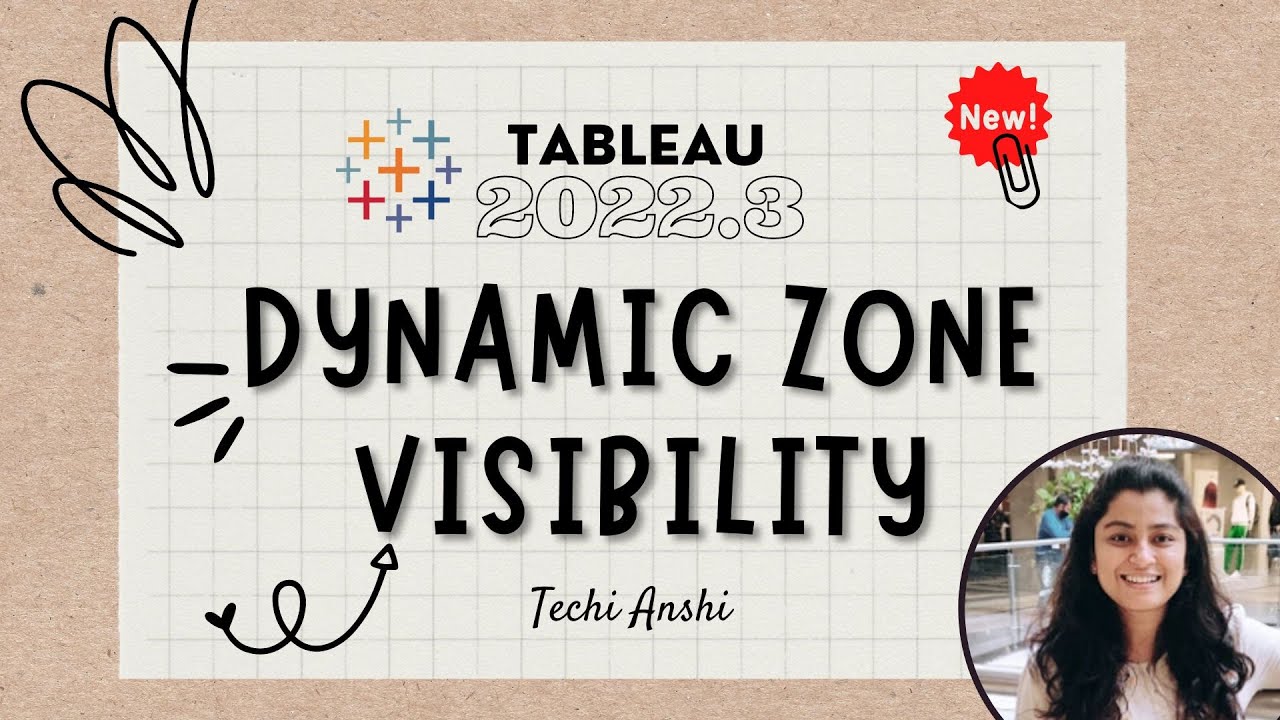 Динамическая видимость зон в Tableau 2022.3 | с примерами использования