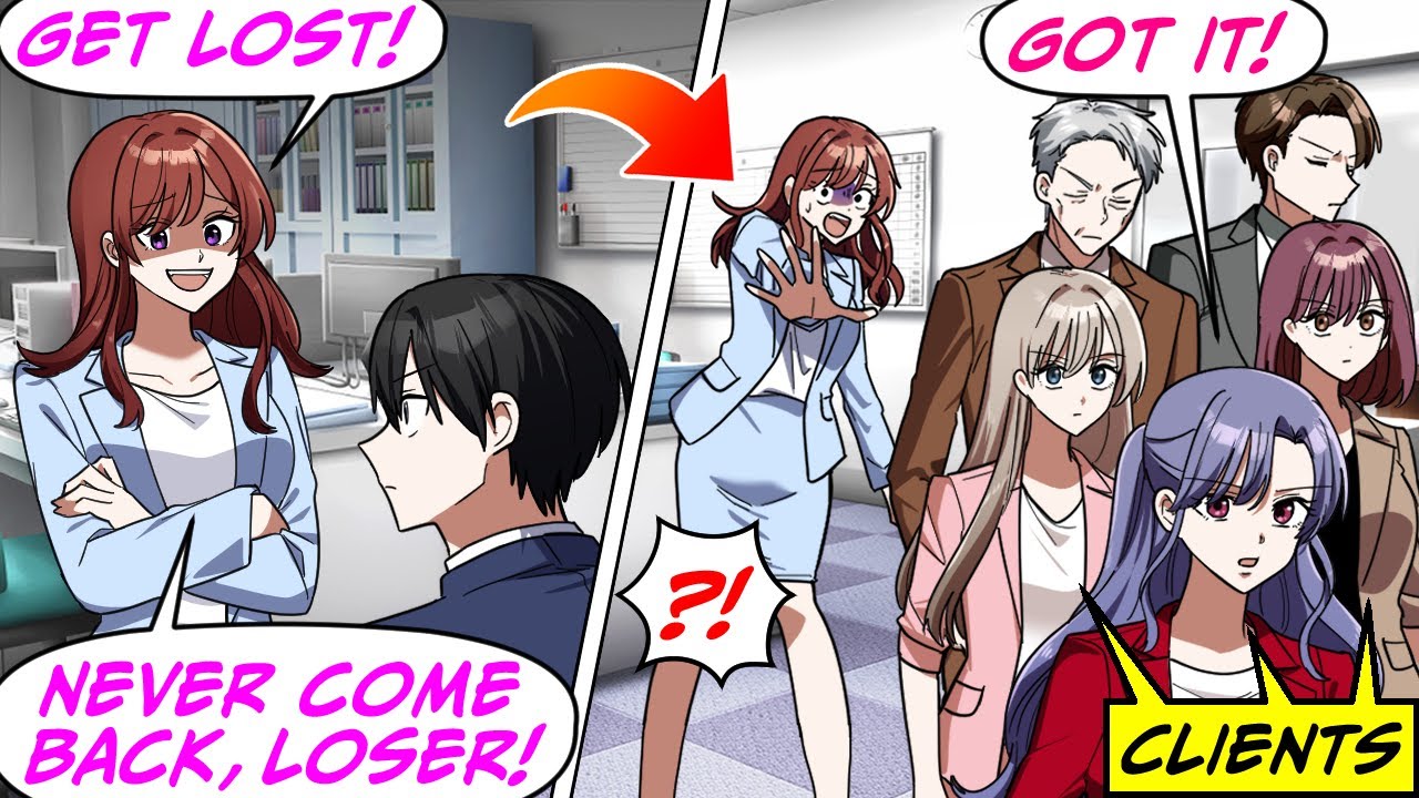 My Boss Dissed Me as a Dropout Loser & Told Me to Get Lost! So, Every Client…[RomCom Manga Dub]