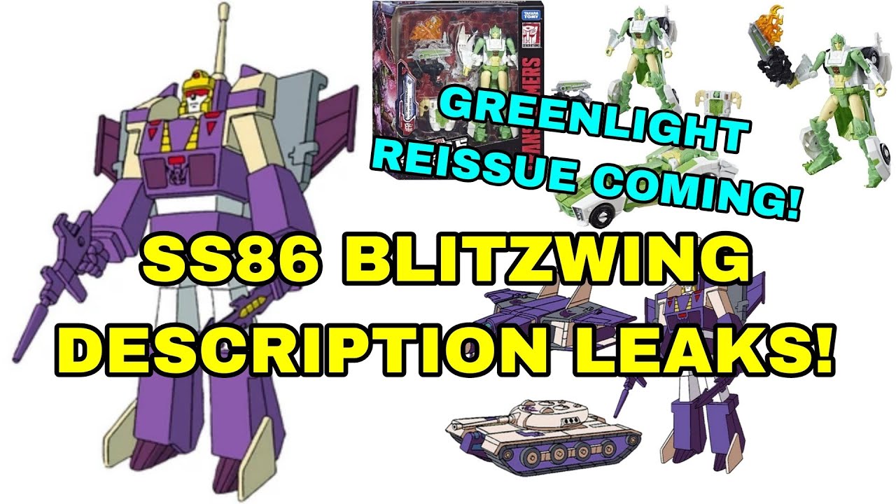 УТЕЧКИ! SS86 Blitzwing получит впечатляющую покраску и скоро выйдет переиздание в рамках программ...