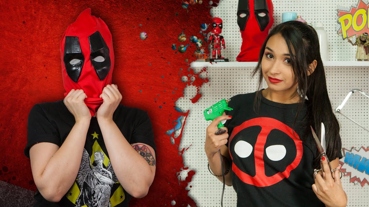 Crea Tu Propia Máscara De Deadpool