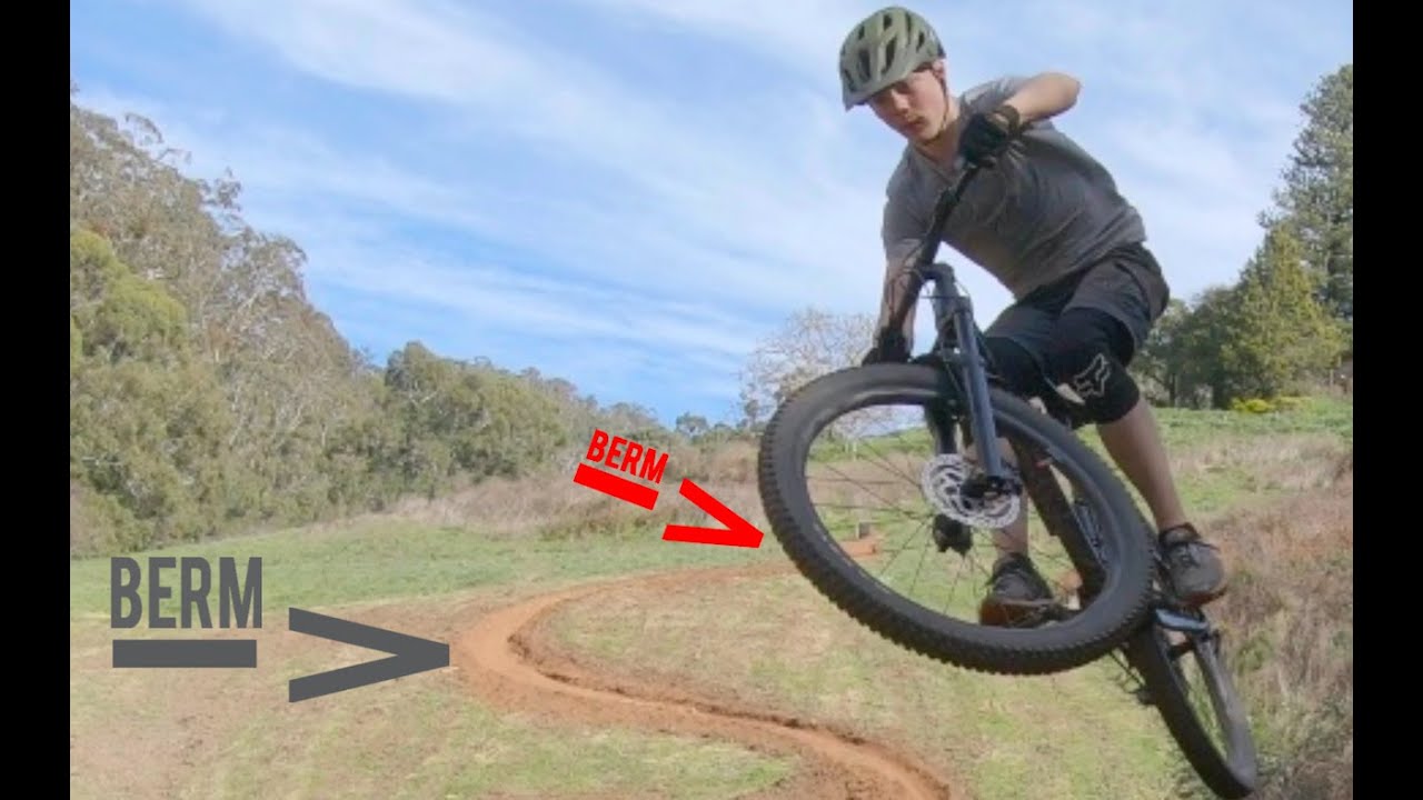 Building berms and a rock garden on my favourite backyard trail