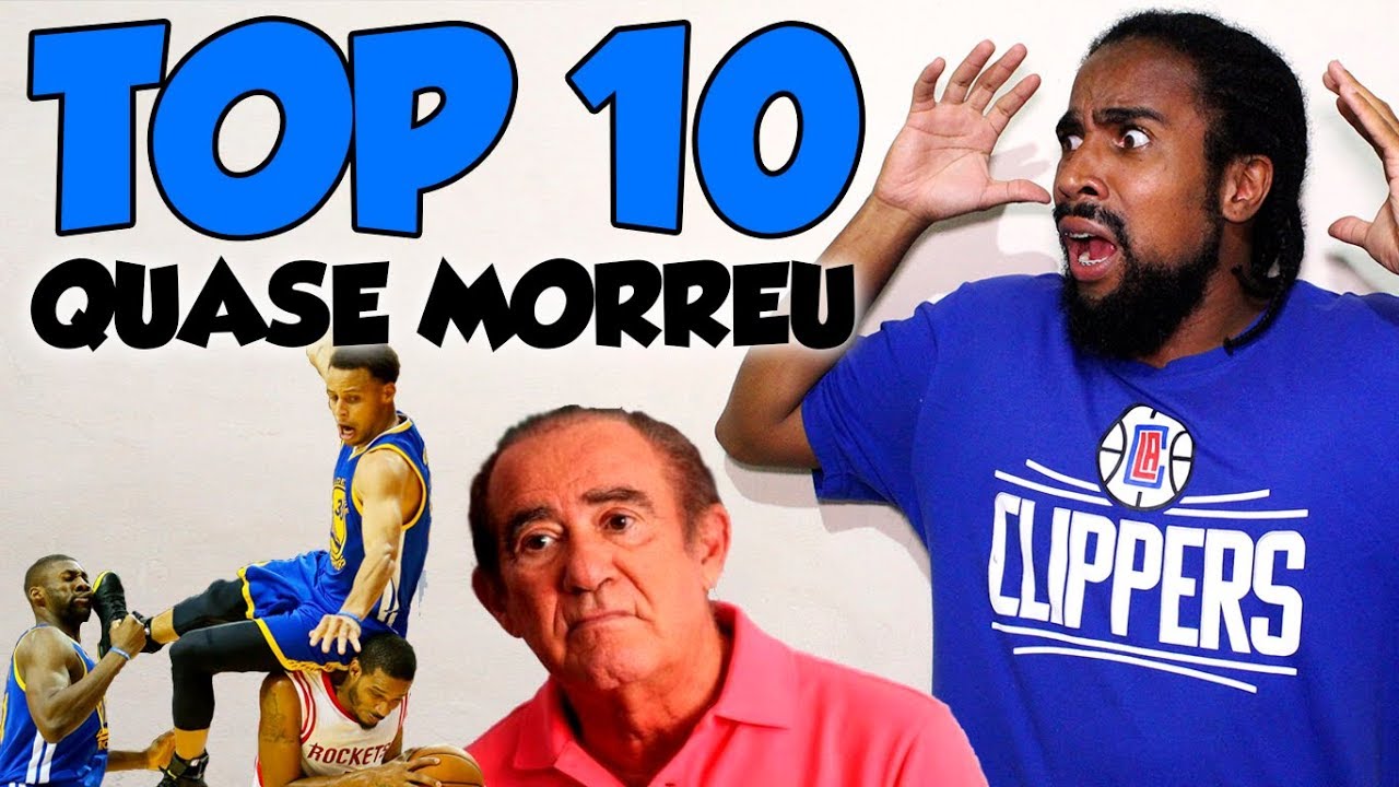 TOP 10 LANCES MAIS PERIGOSOS DA NBA - NBA SCARY FOULS