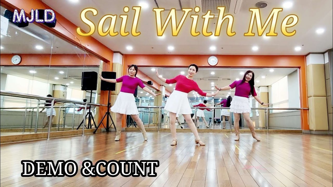 Sail With Me Line Dance/Silvia Schill (DE) - December 2023/쎄일 위드 미 라인댄스/서수원주민편익시설